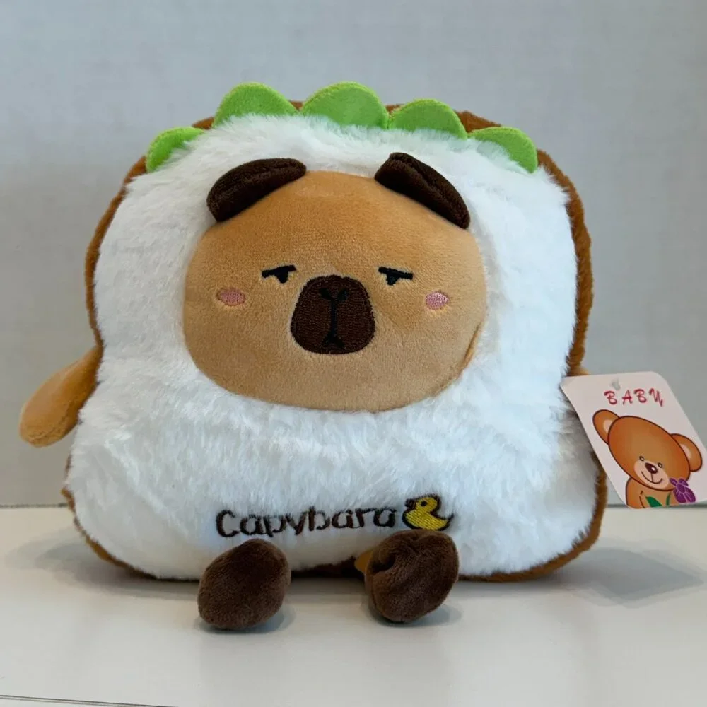 Capybara Avocado‎ Toast Plush Toy (BRAND-NEW W/TAGS)